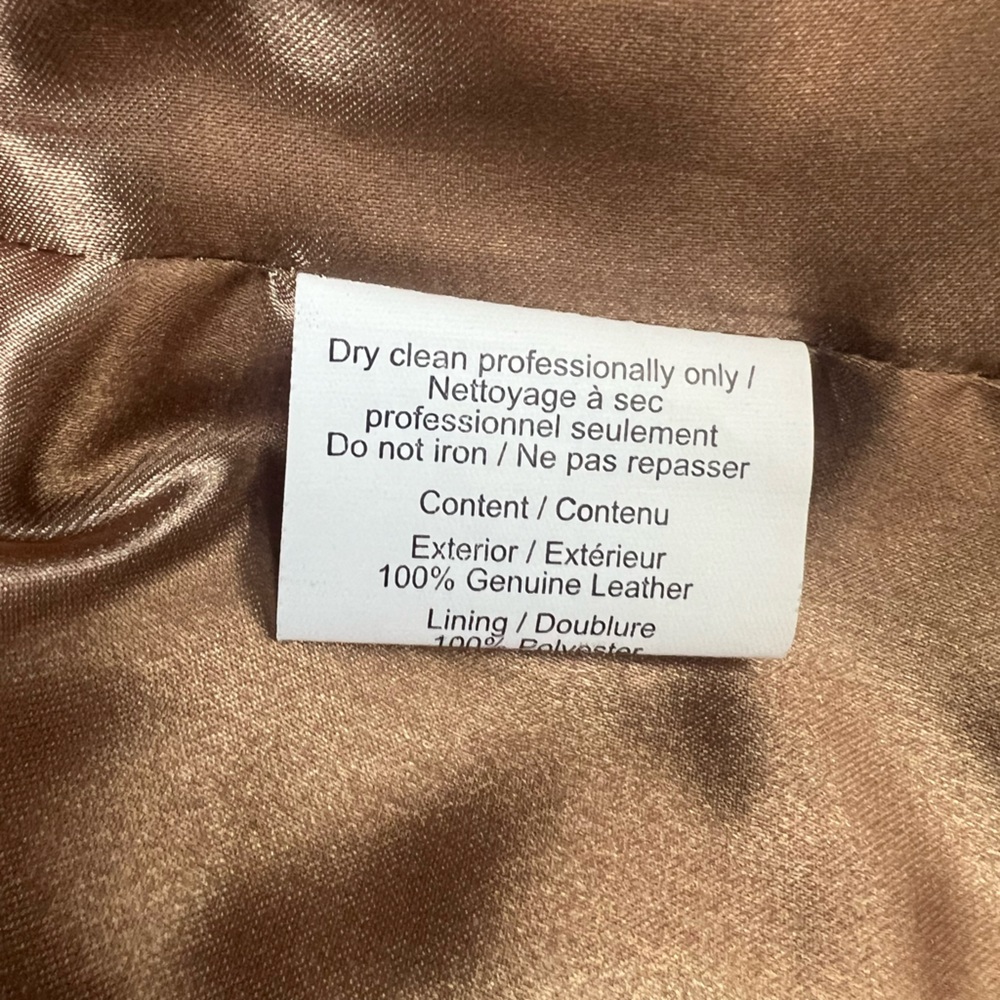 Ameri Mode Genuine Leather Jacket Women’s Small Tan SuedeWestern BohoStyle5559 - Picture 10 of 14